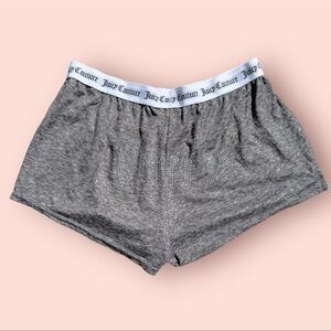 Juicy Couture Gray Bling Shorts
